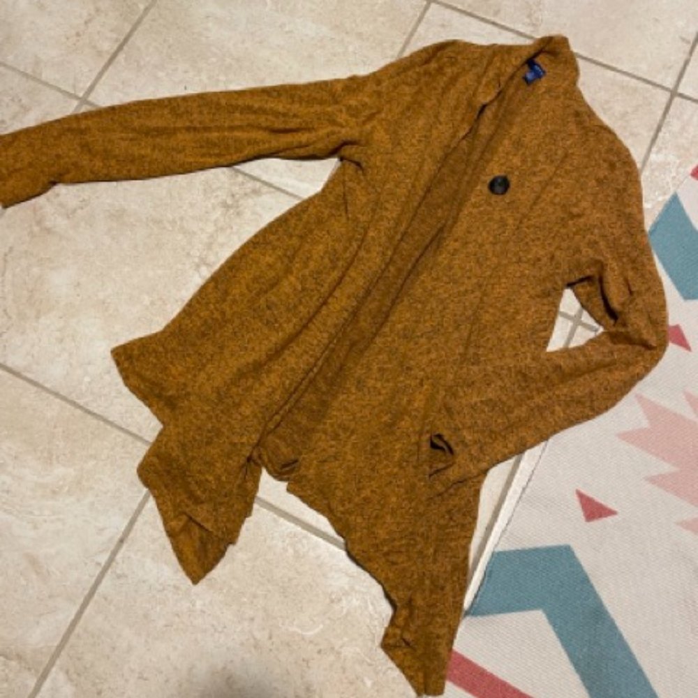 Apt. 9 Mustard Yellow Cardigan